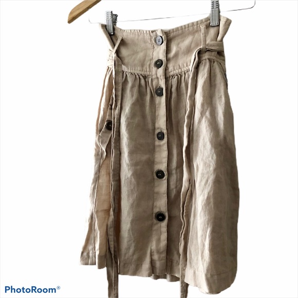 Zara Dresses & Skirts - 100% linen Zara skirt (never worn)